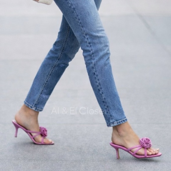 Dolce Vita Shoes - Dolce Vita Zelly Pink Strappy Mule Heels | Size 9 | New With Box